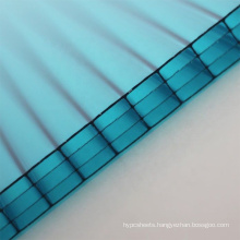 Manufacturer hollow pc multiwall uv polycarbonate sheet price factory